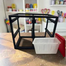 Mini Tote Rack (4 compartments) fits Costco & Lowe’s Mini Totes (Rack Only)