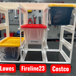 Mini Tote Rack (9 compartments) fits Costco & Lowe’s Mini Totes (Rack Only)